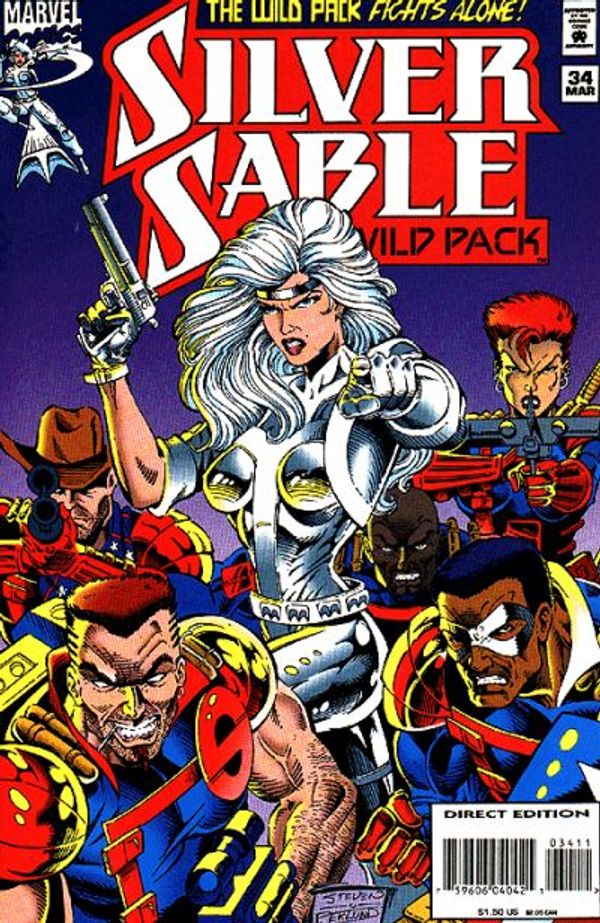 Silver Sable and the Wild Pack #34