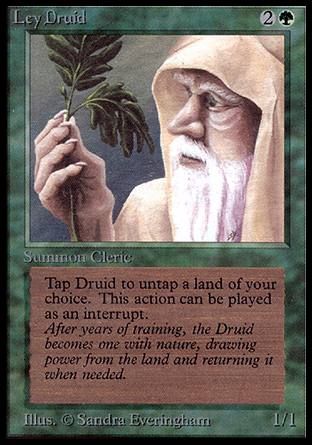 Ley Druid (Alpha) Trading Card