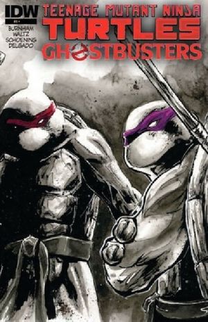 Teenage Mutant Ninja Turtles/Ghostbusters #1 (Virginia Comic Con Red Foil Variant)