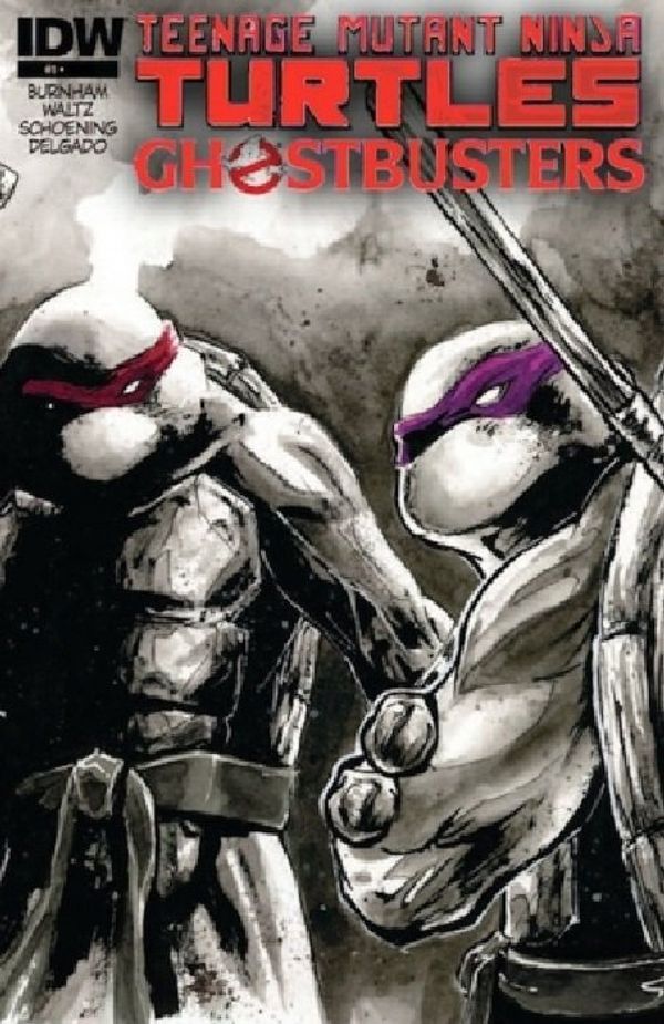 Teenage Mutant Ninja Turtles/Ghostbusters #1 (Virginia Comic Con Red Foil Variant)