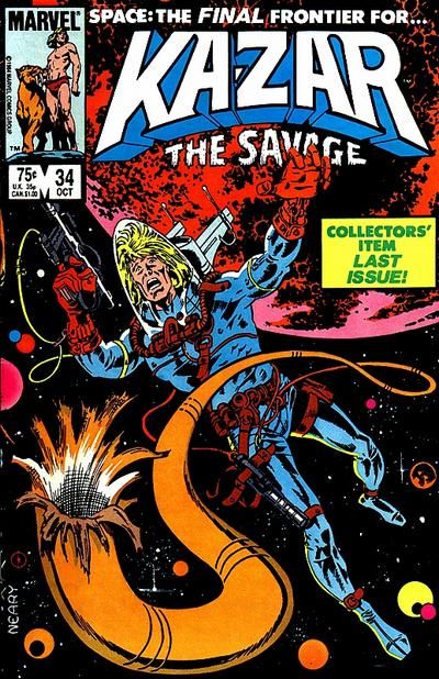 Ka-Zar the Savage #34 Comic