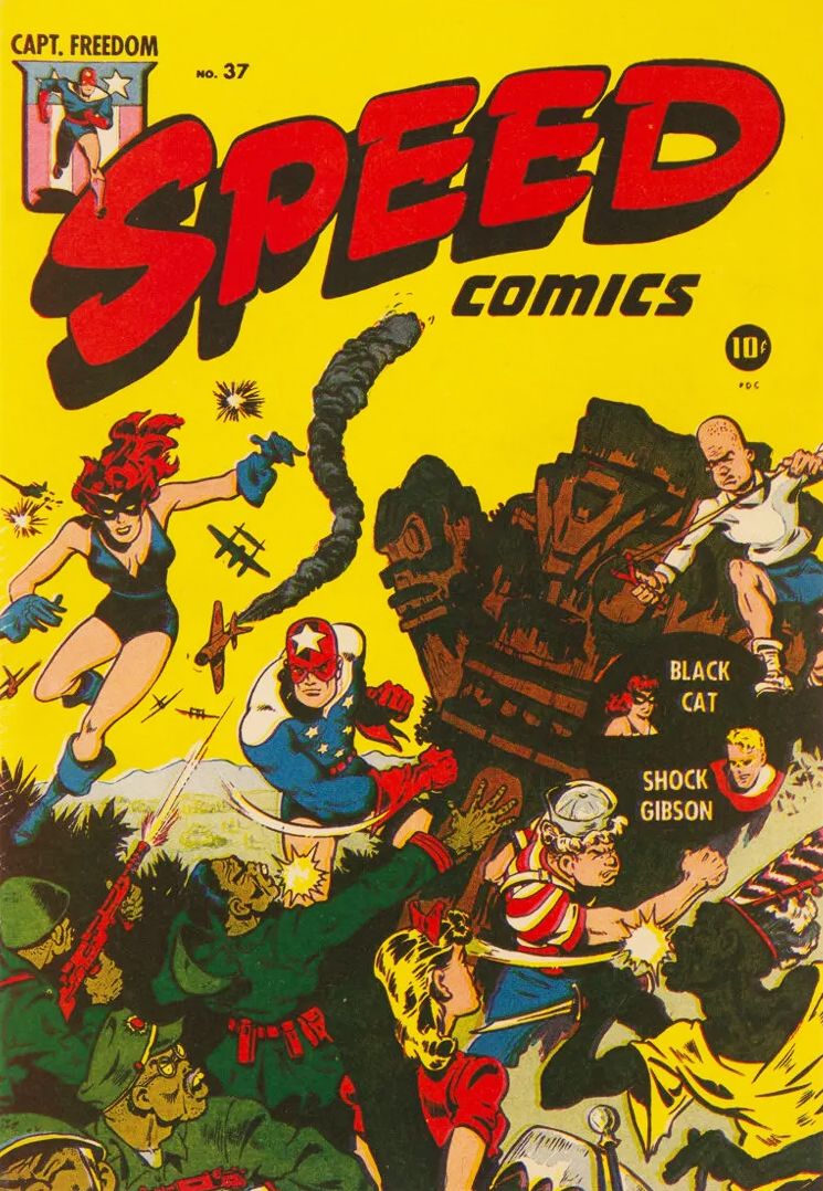 Speed Comics #37 Comic
