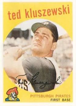 Ted Kluszewski 1959 Topps #35 Sports Card