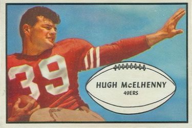 Hugh McElhenny 1953 Bowman #32 Sports Card