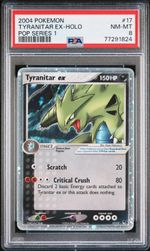 Tyranitar ex (17/17) - POP Series 1