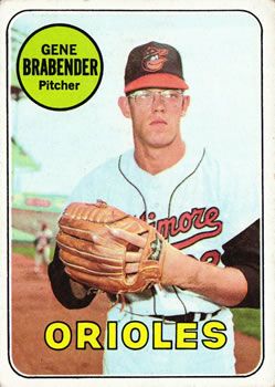 Gene Brabender 1969 Topps #393 Sports Card