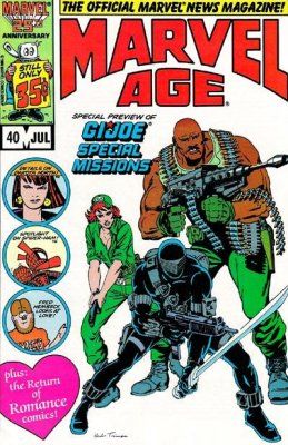 Marvel Age #40 Comic