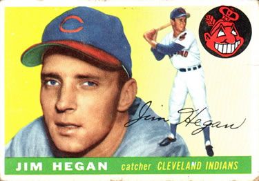Jim Hegan 1955 Topps #7 Sports Card