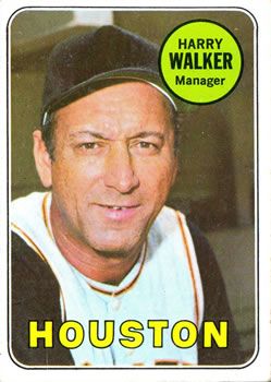 Harry Walker 1969 Topps #633 Sports Card