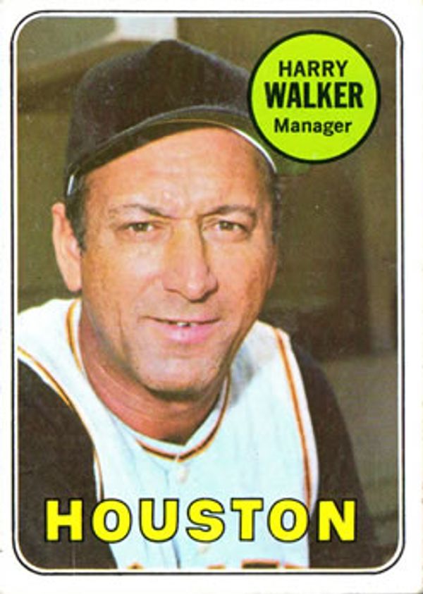 Harry Walker 1969 Topps #633