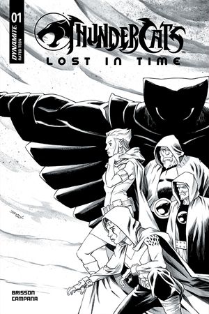 Thundercats Lost In Time #1 (Declan Shalvey Black & White Variant)