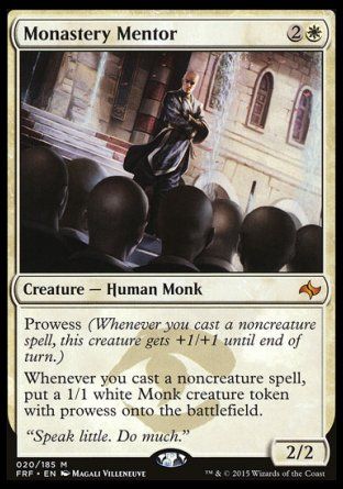 Monastery Mentor (Fate Reforged) Trading Card