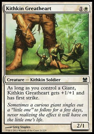 Kithkin Greatheart (Modern Masters) Trading Card