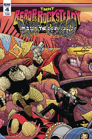 Teenage Mutant Ninja Turtles: Bebop & Rocksteady Hit the Road #4