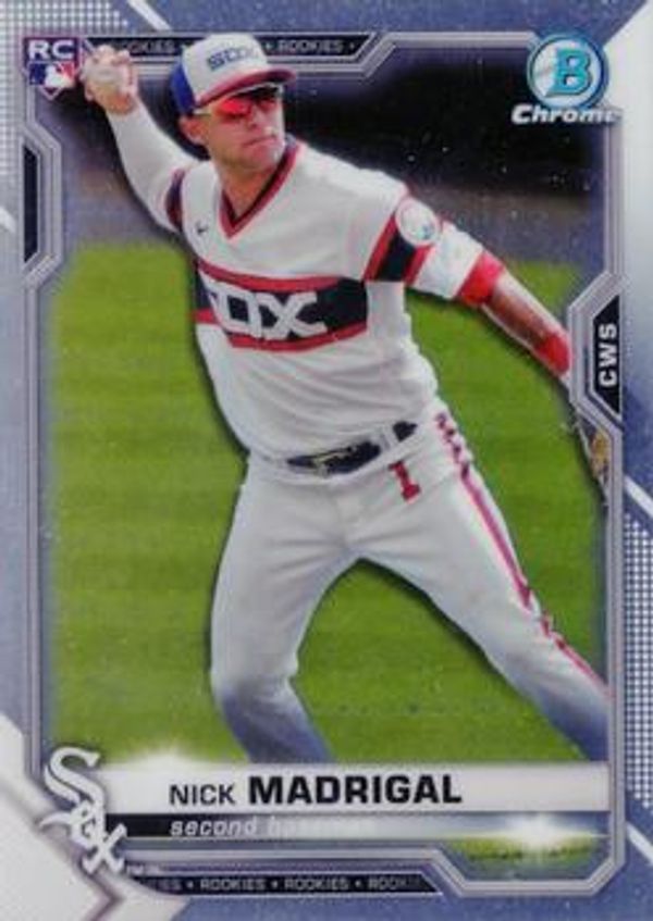 Nick Madrigal 2021 Bowman Chrome Baseball #7