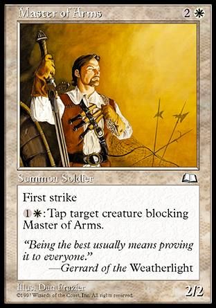 Master of Arms (Weatherlight) Trading Card