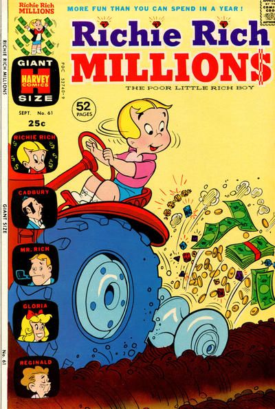 Richie Rich Millions #61 Comic