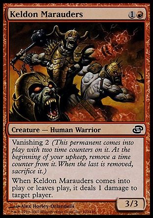 Keldon Marauders (Planar Chaos) Trading Card