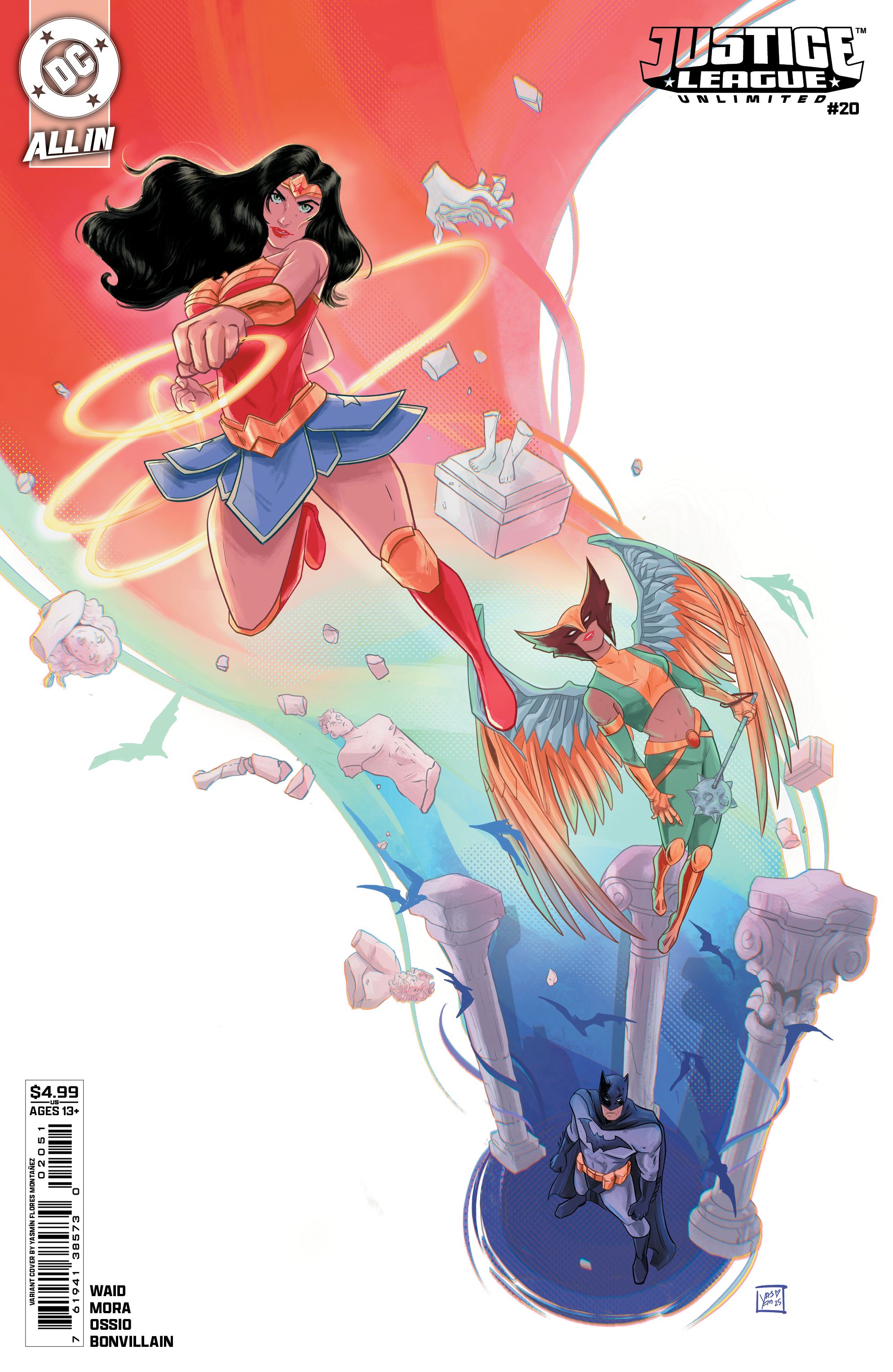 Justice League Unlimited #20 (Cvr E Yasmin Flores Montanez Card Stock Variant) Comic