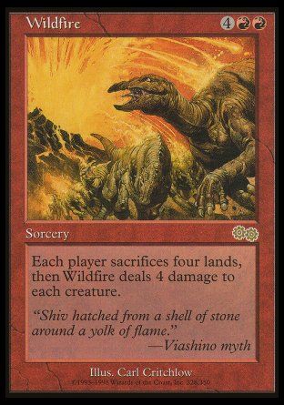 Wildfire (Urza's Saga) Trading Card