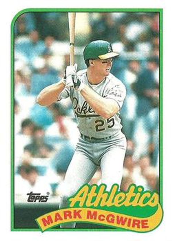 Most Popular Mark McGwire Rookie Card Auctions on