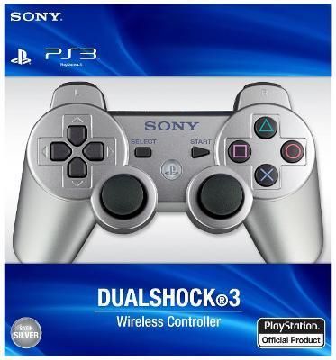 Sony DualShock 3 Sixaxis Controller [Metallic Gray]