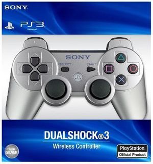 Sony DualShock 3 Sixaxis Controller [Metallic Gray]