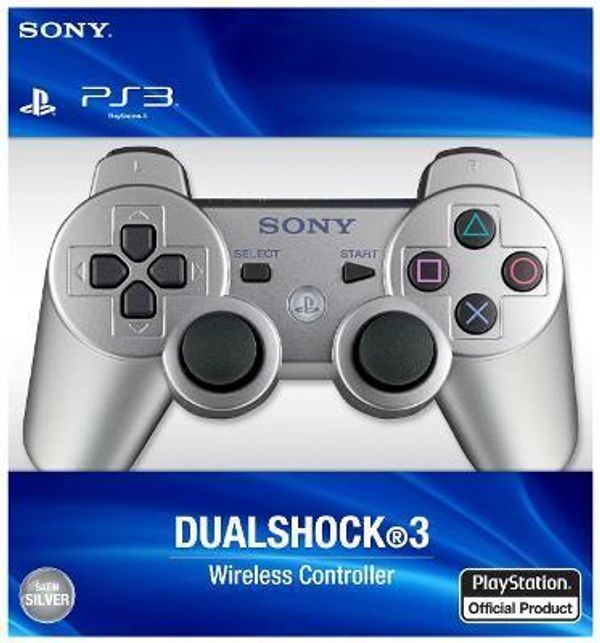 Sony DualShock 3 Sixaxis Controller [Metallic Gray]