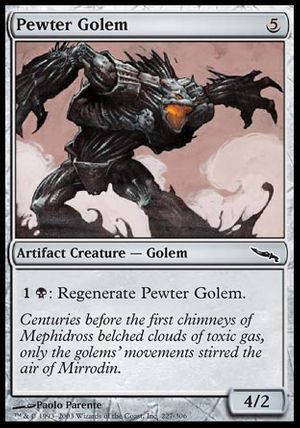 Pewter Golem (Mirrodin)