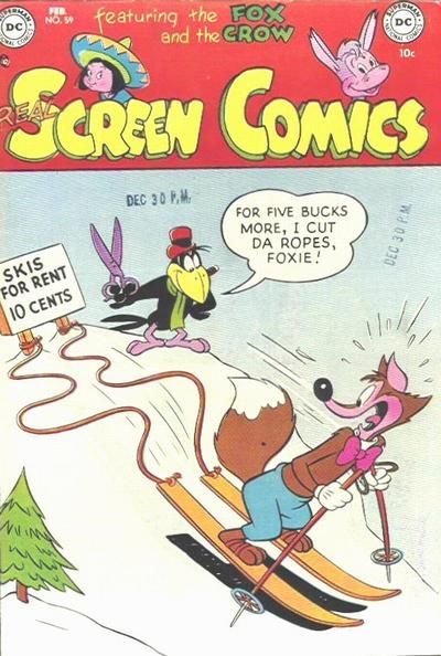 Real Screen Comics #59 Comic