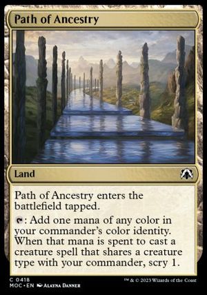 Path of Ancestry (March of the Machine Commander Decks)