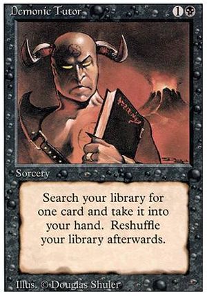 Demonic Tutor (Revised Edition)