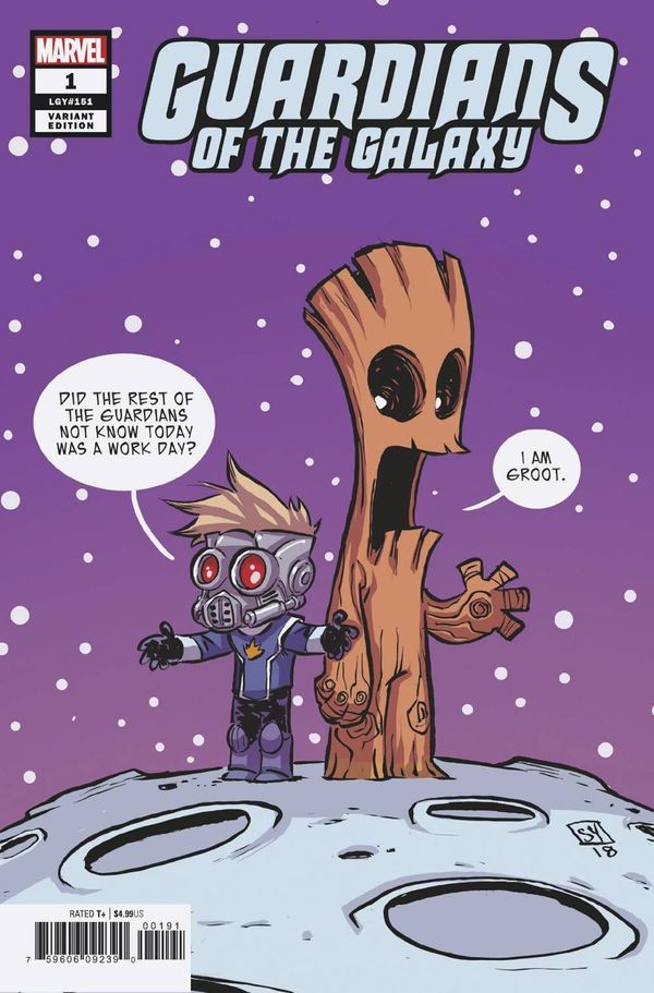 Guardians of the Galaxy #1 (Young Variant)