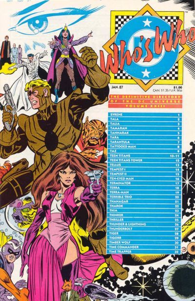 Who's Who: The Definitive Directory of the DC Universe #23 Comic