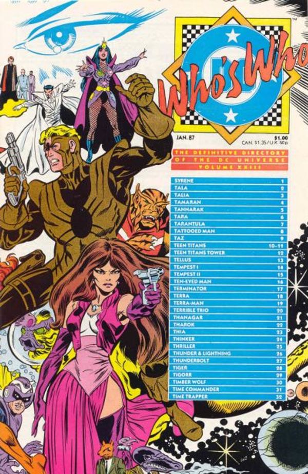 Who's Who: The Definitive Directory of the DC Universe #23
