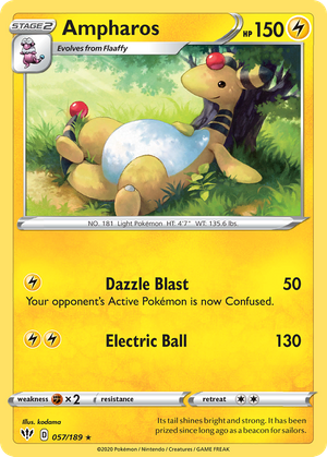 Ampharos (57/189) - Darkness Ablaze