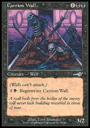 Carrion Wall (Nemesis) Trading Card