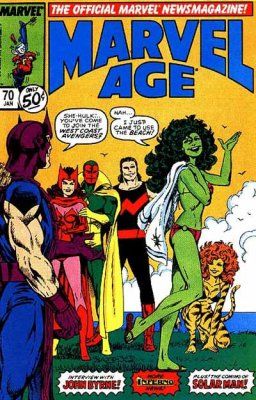 Marvel Age #70 Comic