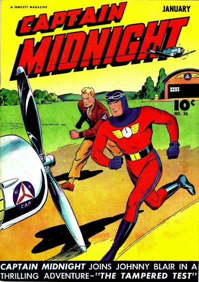 Captain Midnight #36 Comic