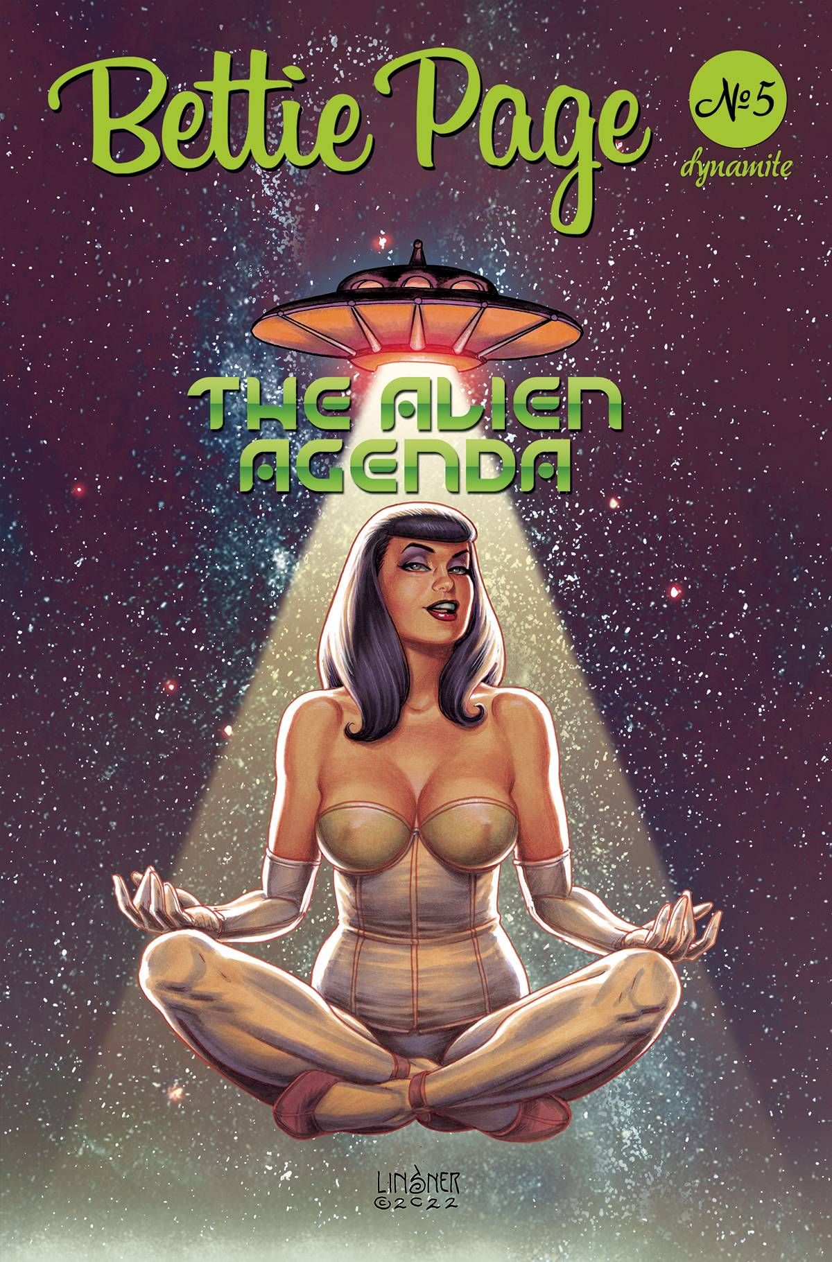 Bettie Page: The Alien Agenda #5 Comic