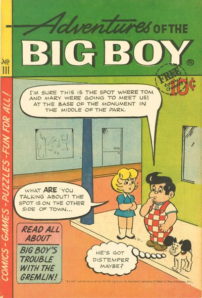 Adventures of Big Boy #111 [West] Comic