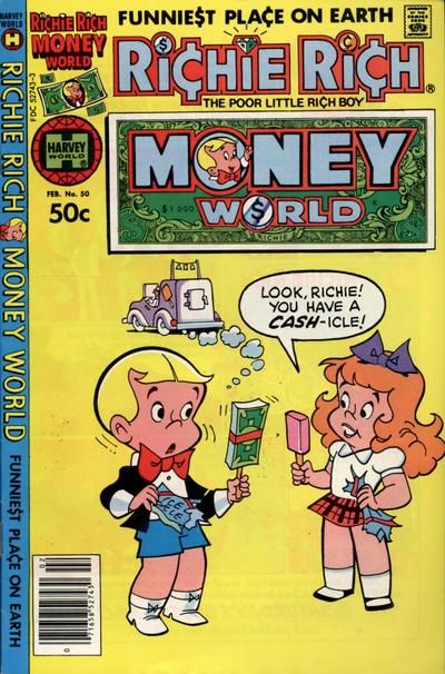 Richie Rich Money World #50 Comic