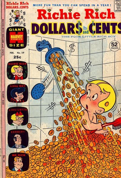 Richie Rich Dollars and Cents #59 Comic