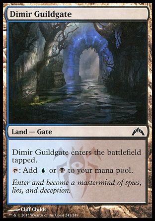 Dimir Guildgate (Gatecrash) Trading Card