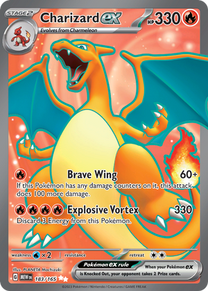 Charizard ex (183/165) - 151