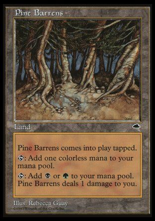 Pine Barrens (Tempest) Trading Card