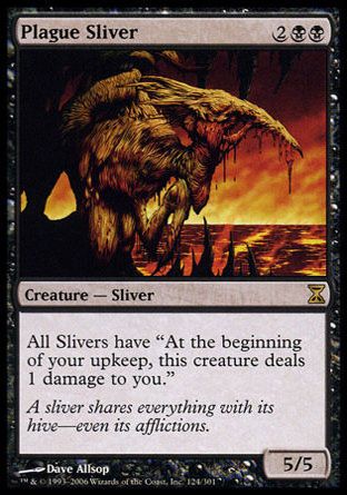 Plague Sliver (Time Spiral) Trading Card