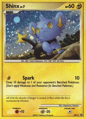 Shinx (DP15) - DP Black Star Promos