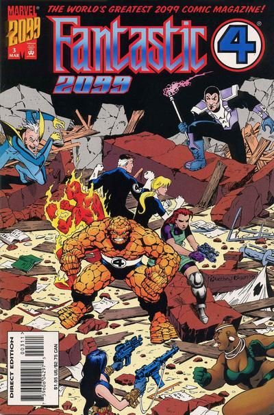 Fantastic Four 2099 #3 Comic