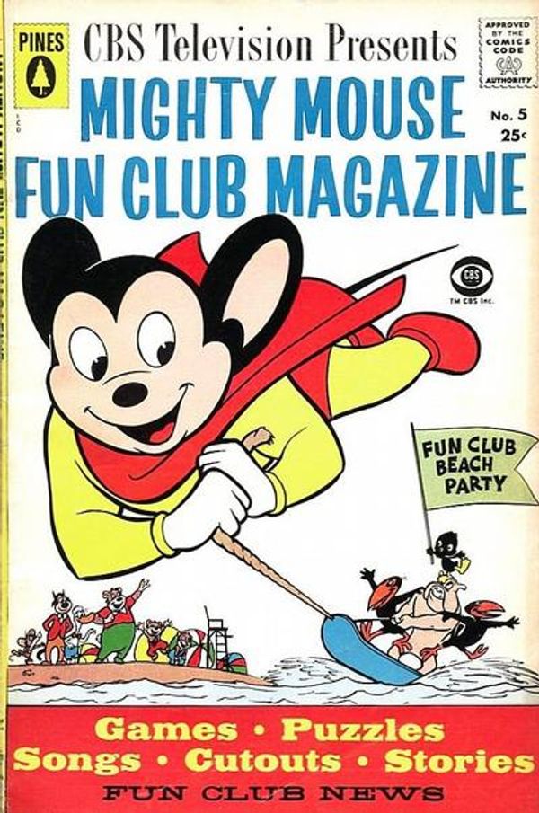Mighty Mouse Fun Club Magazine #5
